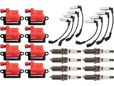For Chevrolet Avalanche 2500 Ignition Coil Spark Plug and Wire Set 97231YBVJ