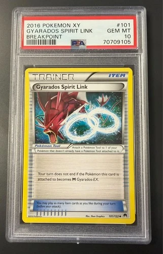 Pokemon Gyarados Spirit Link Breakpoint #101 PSA 10 Gem Mint POP 2