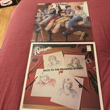 Lot of 2 LPs by The Rubinoos (Back to the Drawing Board, Self-Titled) Power Pop!