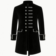 Men's Black 2-Piece Suit Floral Embroidered Western Wedding Prom Slim