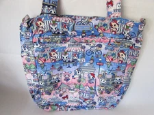 Jujube x Tokidoki C'est La Vie A Paris Collection Be Light Tote Bag O