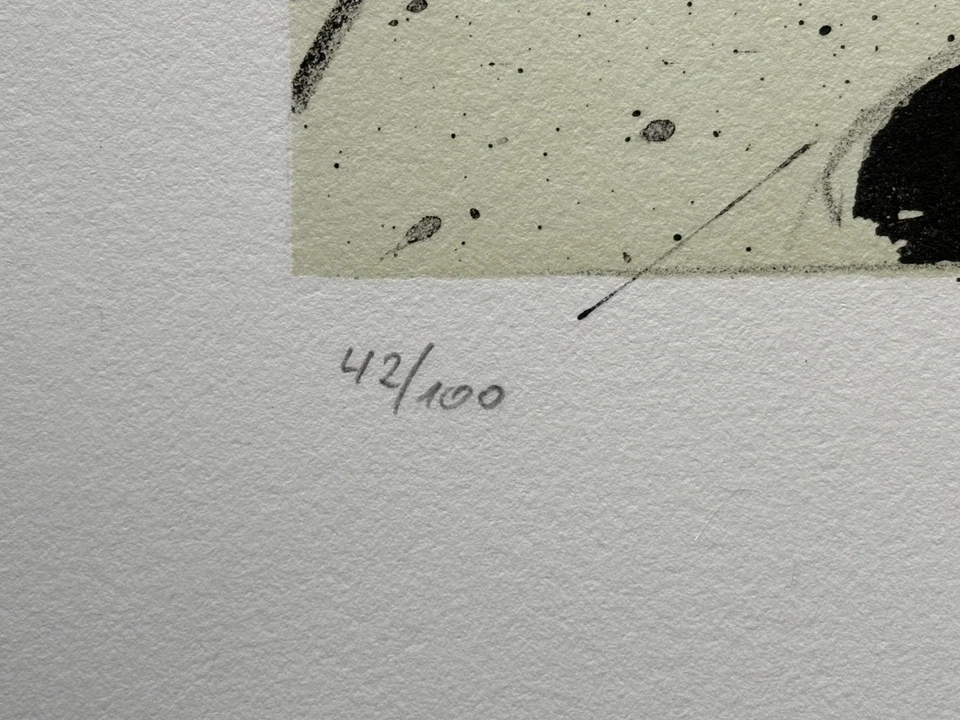 Paul Wunderlich ***handsignierte Originalgraphik*** - Bild 3 von 3