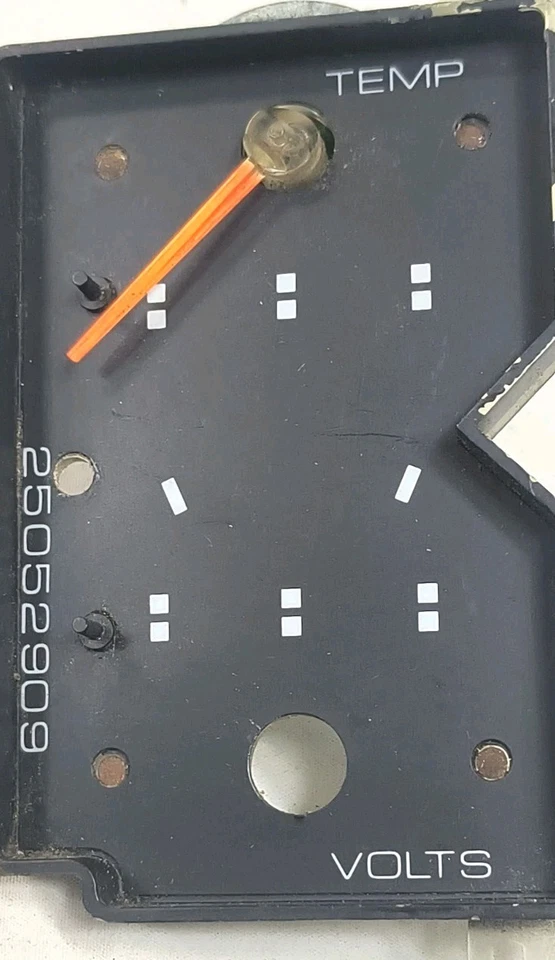 84-86 OEM Camaro Berlinetta DIGITAL tablero temperatura/voltio calibre pod usado 25052909 #1 Foto 3 de 4