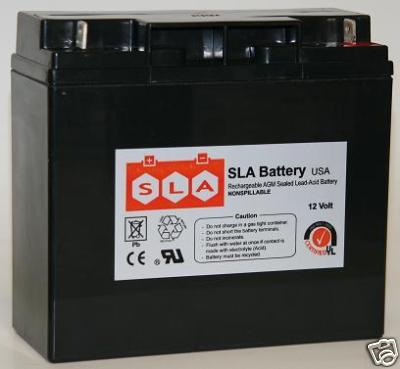 12V 18AH 600 Watts Car Stereo Battery replaces SPV20 SPP680 NEW USA