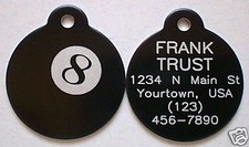COOL ID TAG FOR YOUR POOL  BILLIARDS CASE 