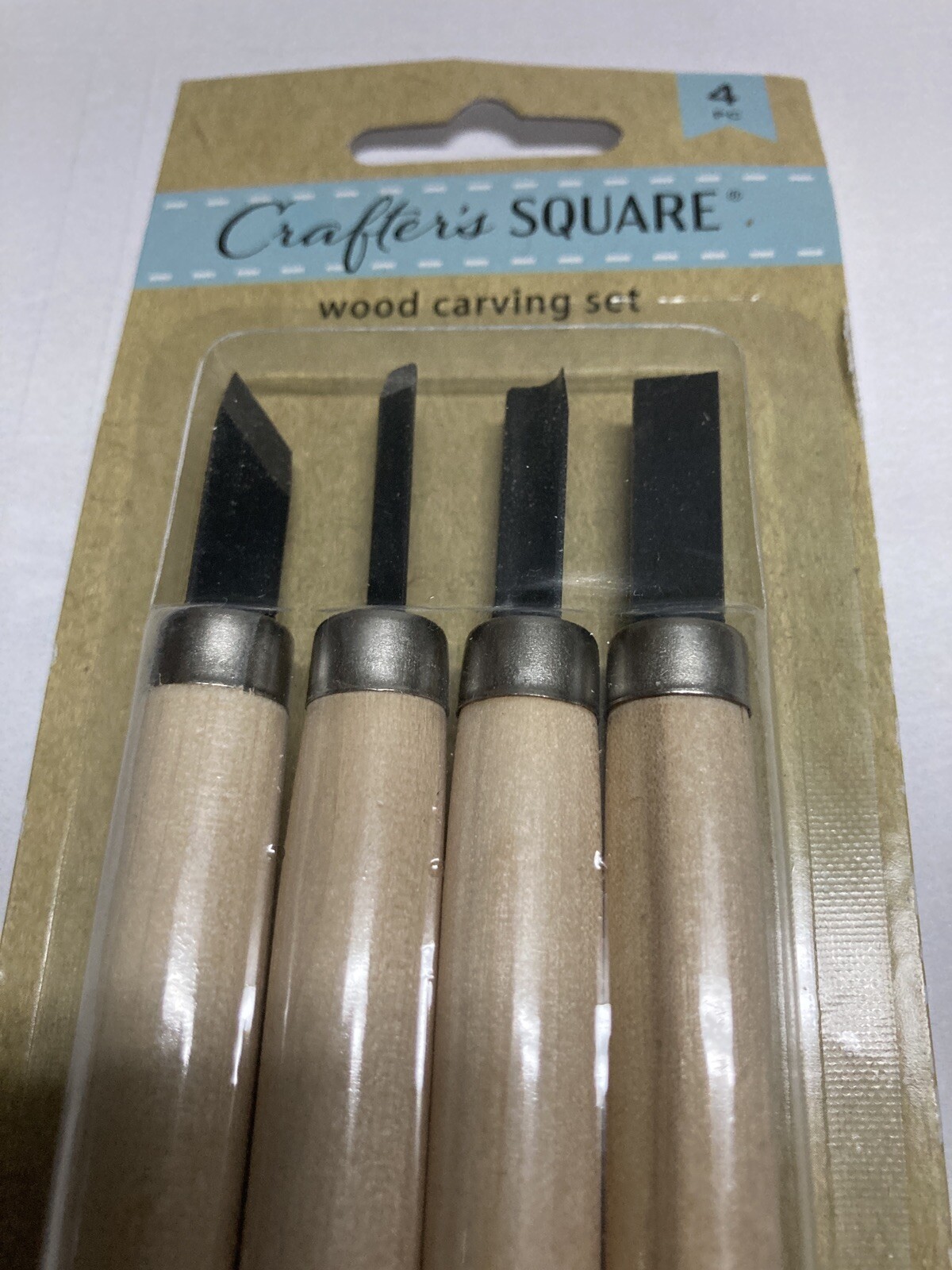 Crafter's Square Wood Carving Set 4 PC for sale online eBay