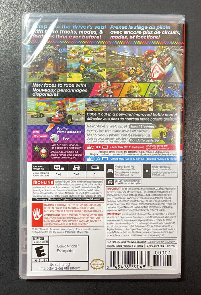 Mario Kart 8 Deluxe - Nintendo Switch - Semi-Novo - Carvalho Games