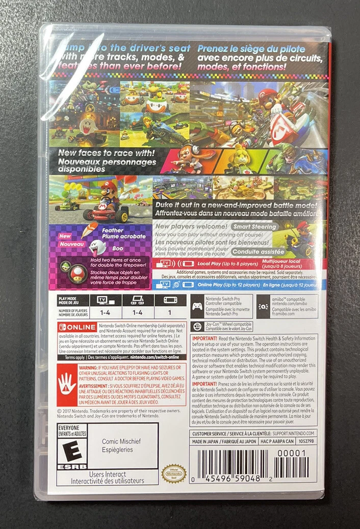 Mario Kart 8 Deluxe Nintendo Switch NEW eBay