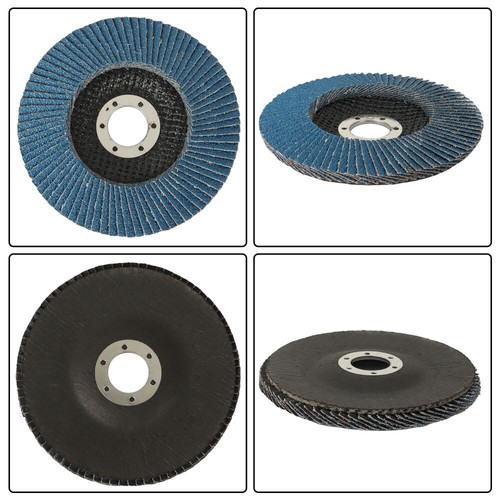 Premium Zirconia Flap Disc Sanding Grinding 10Pcs 4.5''x7/8'' 40Grit T29 - Picture 7 of 13