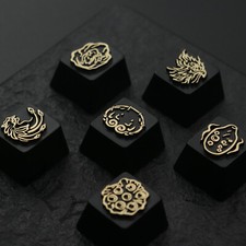 Keycap Black Myth: Wukong Keyboard Cap Computer Keypad Kforce Metal Anime Gift
