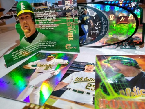 Mark McGwire NO DUPLICATES 260 Card Lot Inserts, Parallels, 1985 Topps RC, SPX + - Picture 5 of 10