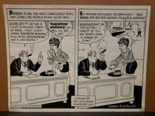 There Oughta Be A Law Daily Comic Strip Original Art 5-23-68 Warren Whipple There Oughta Be A Law Daily Comic Strip Original Art 5-23-68 Warren Whipple