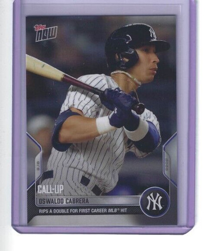 2022 Topps Now 735 Oswaldo Cabrera
