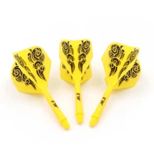 CUESOUL Rost Integrated Dart Shaft and Flights Standard Shape 28mm-Clouds