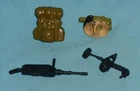 vintage G.I. GI JOE gijoe REPEATER WAIST body part + WEAPONS lot gun backpack