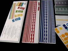 Creative Memories Lot Stickers, Dimensions, Illusions, Mrs. Grossman Gr Lengths