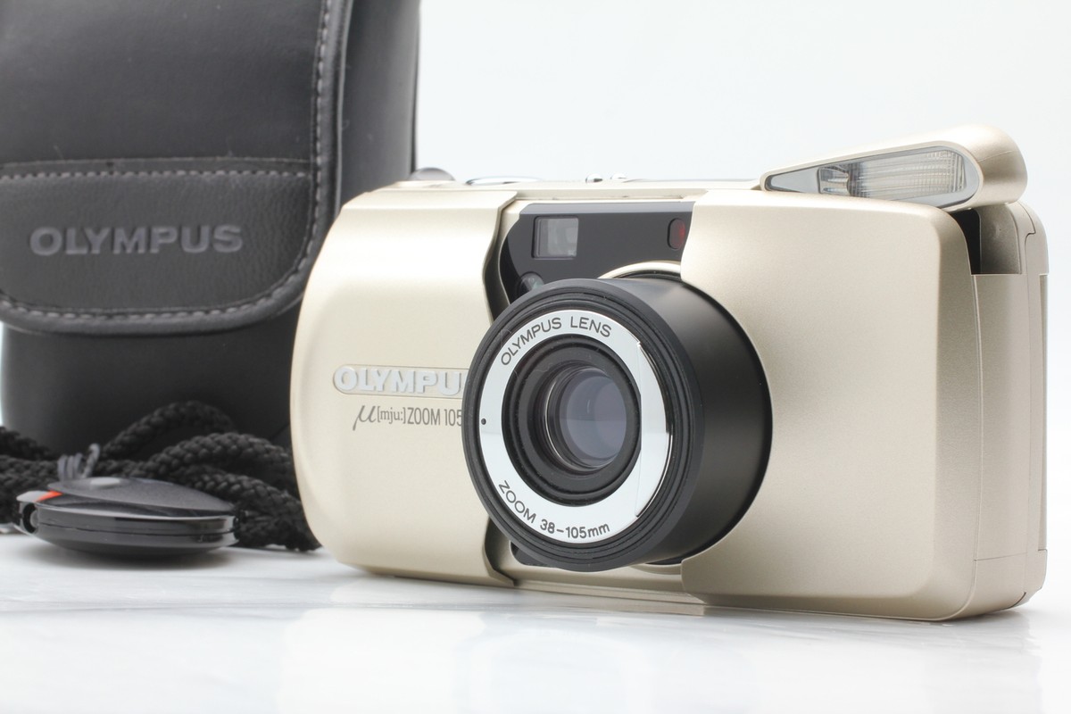 ★極上美品★ OLYMPUS [mju:] μ　ZOOM 105 #75g Near MINT] Olympus μ mju Zoom 105 Point & Shoot Film Camera