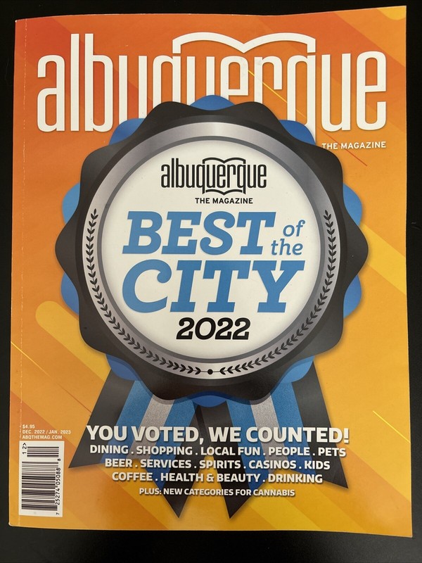 Albuquerque The Magazine Issue December  2022 January 2023 Best Of The City 2022