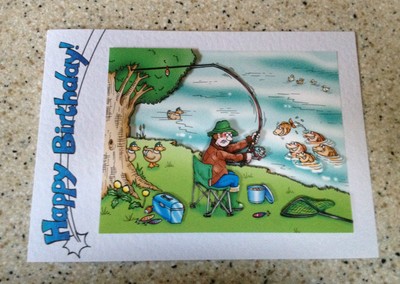 Handmade Carte D Anniversaire 3d Decoupis Humoristique Pecheur Angler Peche 7 X 5 Ebay Handmade Carte D Anniversaire 3d Decoupis Humoristique Pecheur Angler Peche 7 X 5 Ebay