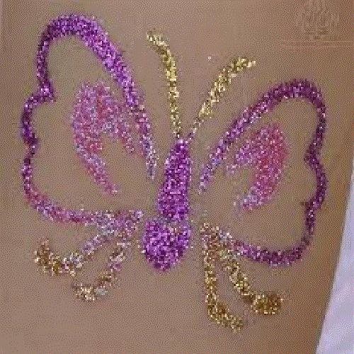 KIT DE TATUAJE DE BRILLO 122 plantillas brillo hada pascua superhéroe princesa O RECARGAS - Imagen 7 de 34