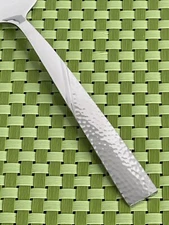 International LORING Stainless Diagonal Line Hammered Flatware SMART CHOICE B31N