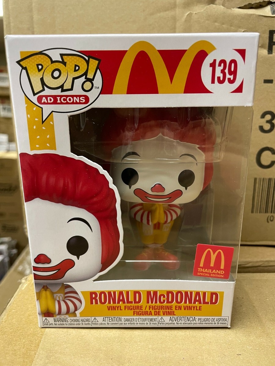 マクドナルドビンテージ ロナルド タイバージョン Thailand Funko POP! Mcdoanld Ronald Thailand Thai Happy Meal
