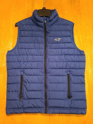 hollister puffer vest