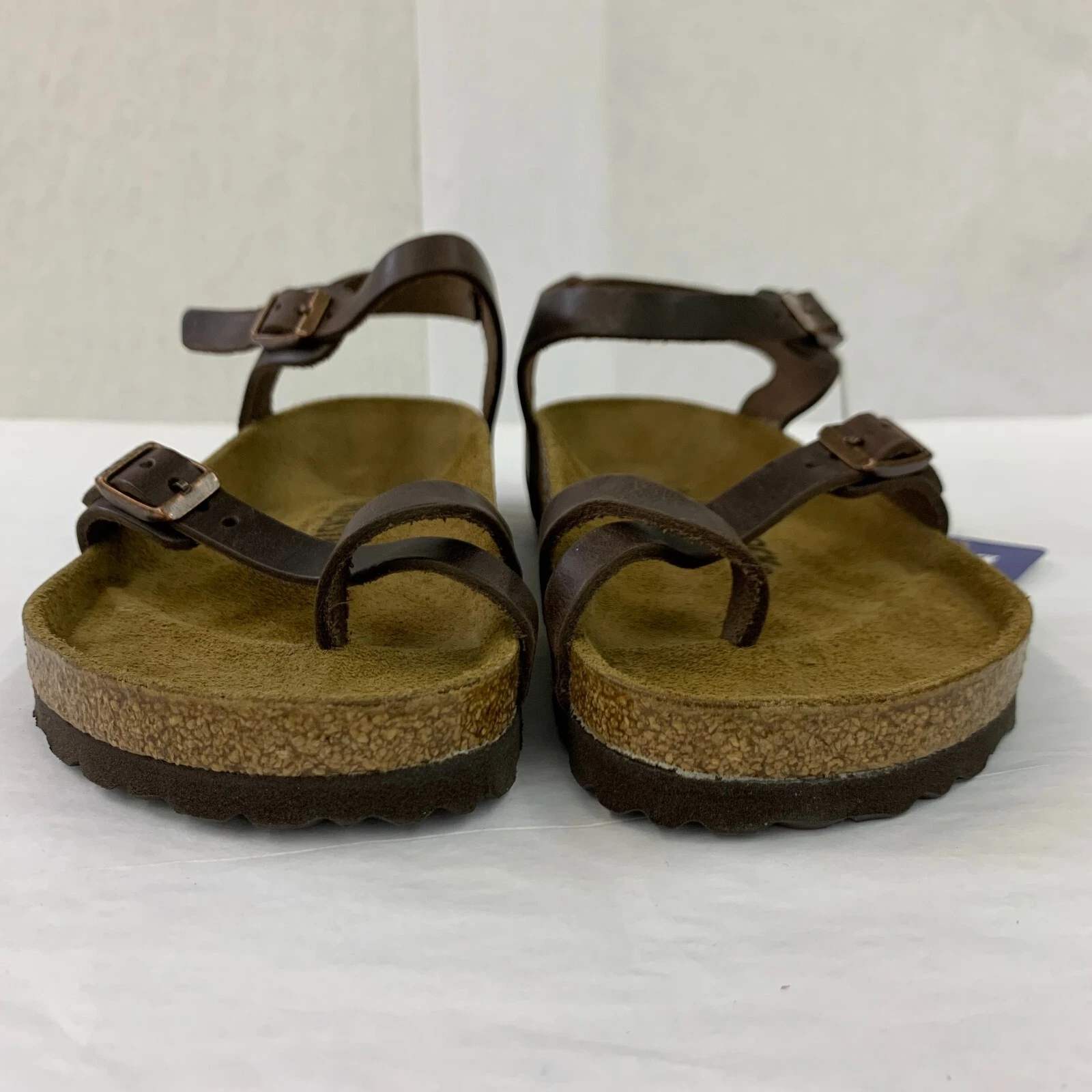 Birkenstock New w/ Box Taormina Habana Oiled Leather Regular - Select Size