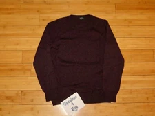 BRAND NEW A.P.C. mens sweater burgundy medium