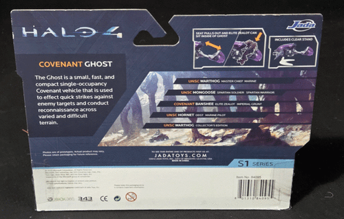 Jada Toys Halo 4 S1 Series Covenant Ghost, Zealot & Imperial Grunt Diecast - Imagen 2 de 2