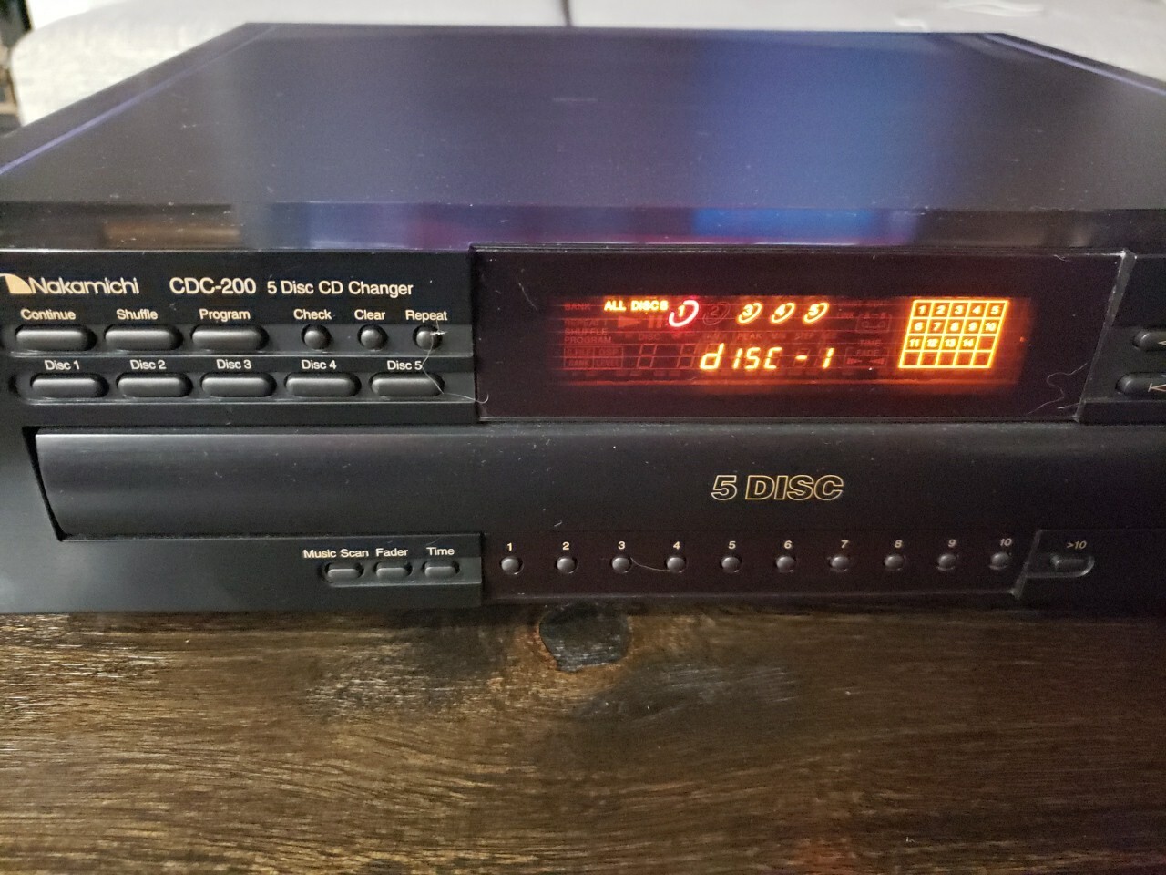 Nakamichi CDC200 5 CD Compact Disc/MultiCD Changer eBay
