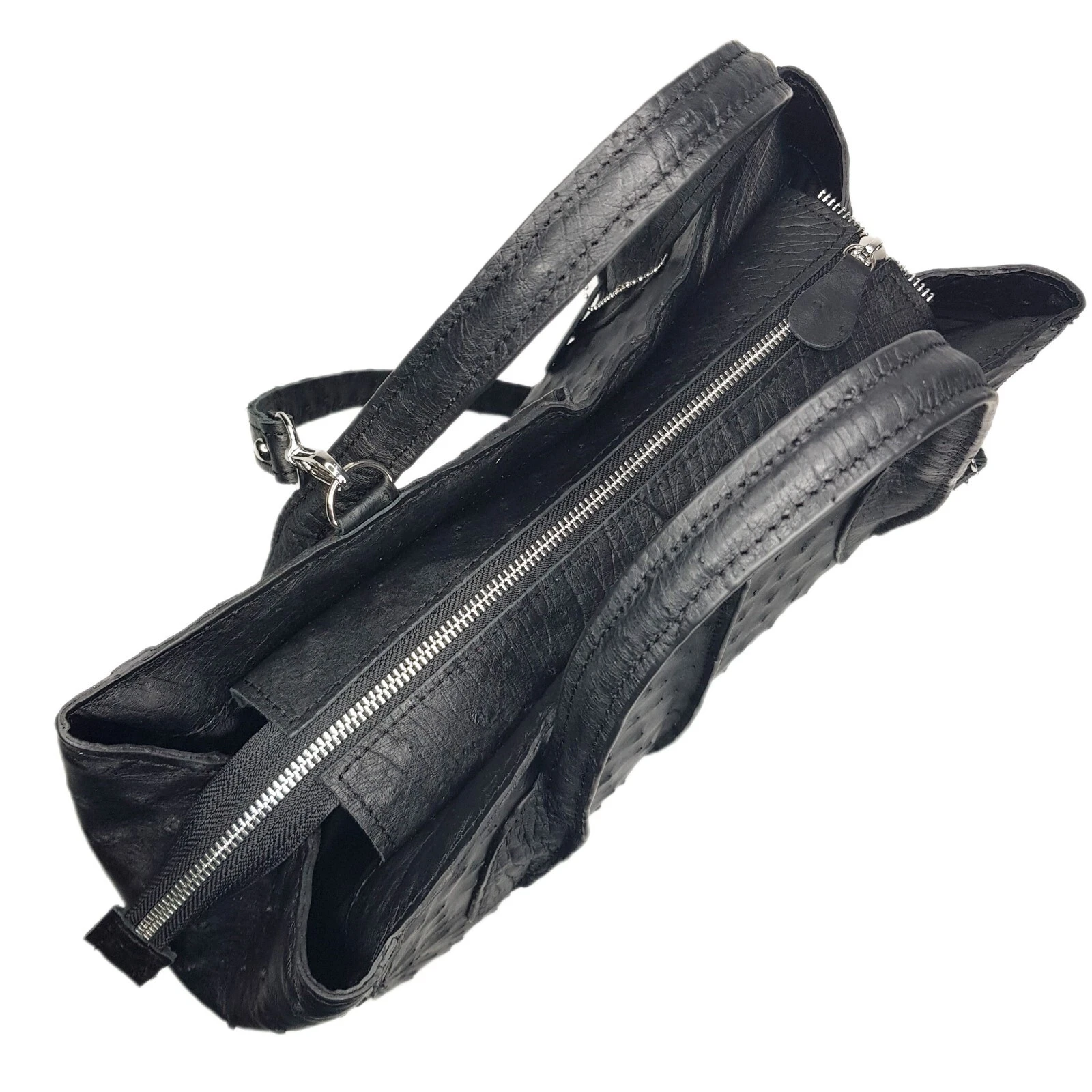 COACH Borsa a mano donna in pelle di struzzo tracolla messenger donna borsa tote bag borsetta