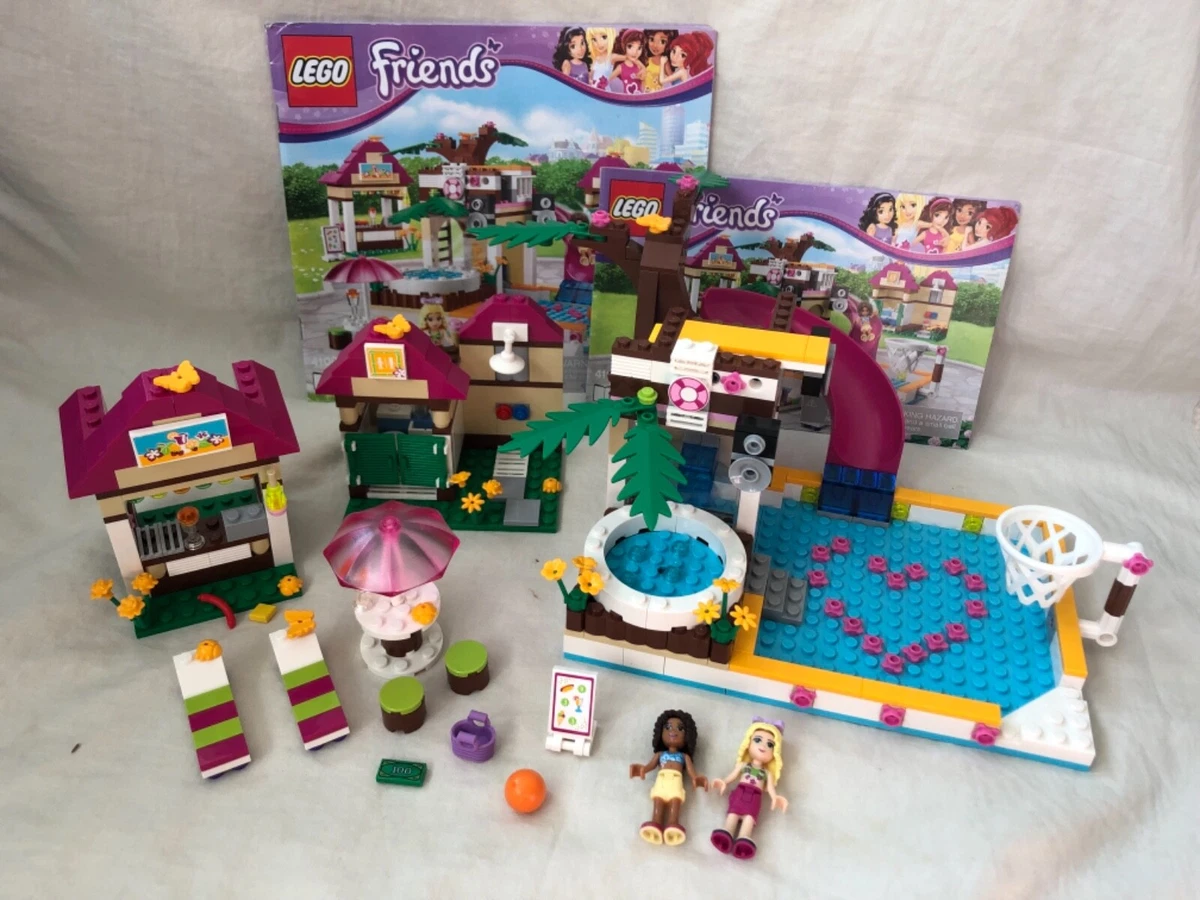 kasket skuffe jern LEGO Friends 41008 Heartlake City Pool with Instructions 100% Complete  673419189521 | eBay