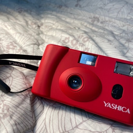 YASHICA MF-1 Snapshot Art Toy Camera 35mm Film Red Color 31
