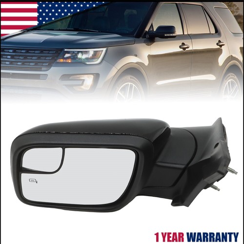 Fit 2016-2019 Ford Explorer Driver Side Heated Mirror W/ Puddle - Foto 11