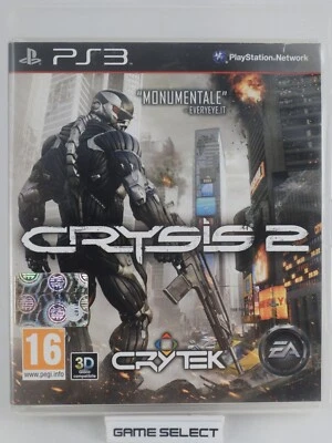 Crysis 2 Jeu de Tir ps3 playstation 3 pal Eu Eur - - Original Complet - Photo 1/4
