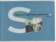 Vintage Kodak Retina Reflex S Camera Manual INV-2853
