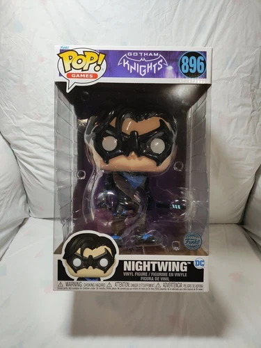 Funko Pop! DC Universe- NightWing #896 (Jumbo) Gotham Knights Walmart Exclusive