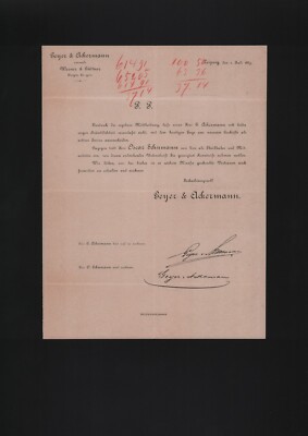 LEIPZIG, Brief 1883, Geyer & Ackermann vorm. Werner & Güttner Drogen en gros