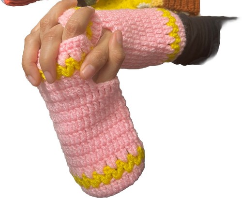Hand Made/Crochet Hand Warmers - Picture 5 of 5