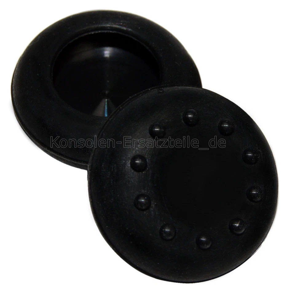 2 x XBOX ONE Controller Gummi Kappen Grips Caps für Thumbsticks Joystick schwarz