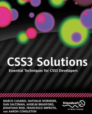 CSS3 Solutions by Aaron Congleton (Paperback Book)