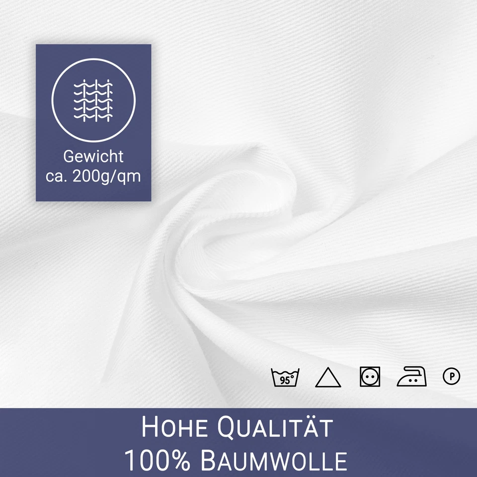 Laborkittel Ärztemantel Labormantel Visitenmantel 100% Baumwolle Größe 44-60 - Bild 3 von 4