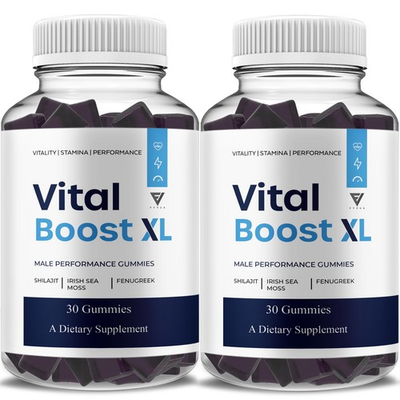 #ad 2 Pack Vital Boost XL Performance Supplement VitalBoost XL 60 Gummies $29.95