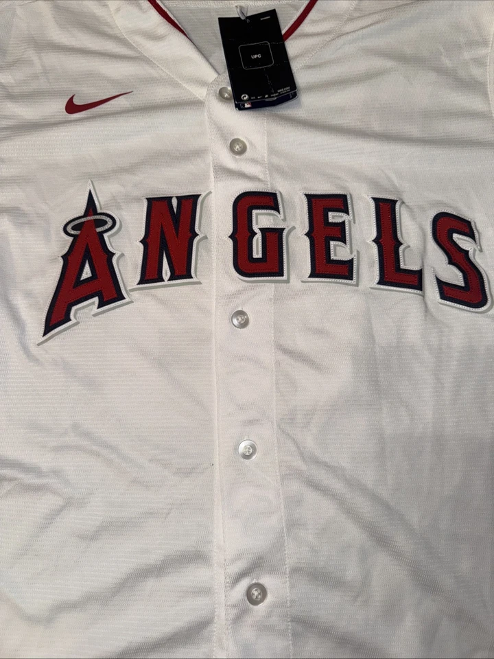 Новый с Ярлыками Nike Los Angeles Angels ограниченного MLB бейсбол Джерси белый мужской большой $175 - Изображение 3 из 4
