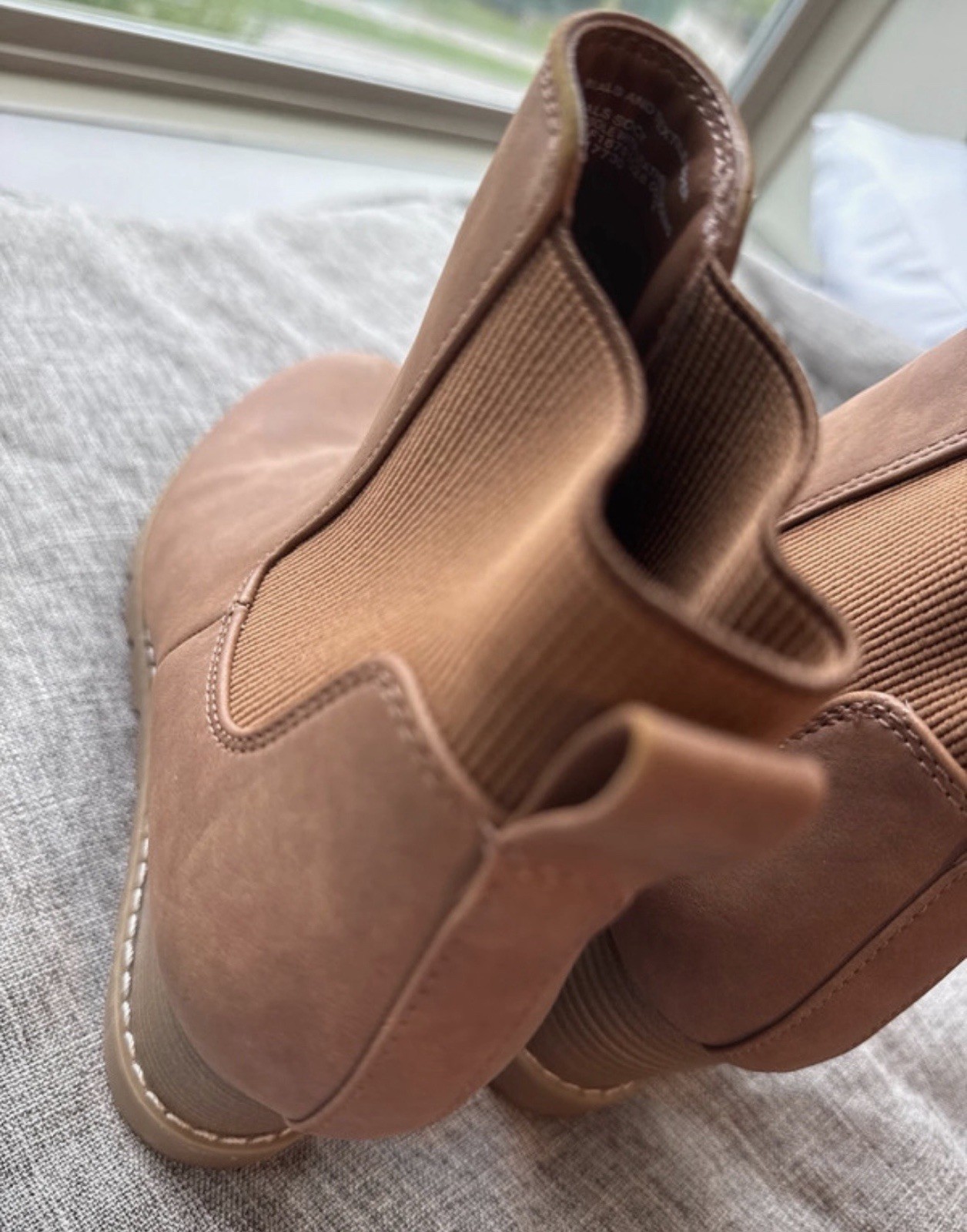 Universal Thread Brown Stretch Pull-On Chelsea We… - image 7