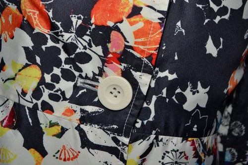 Desigual Damen Mantel Blumen Trench Gr. 42 - Bild 10 von 14