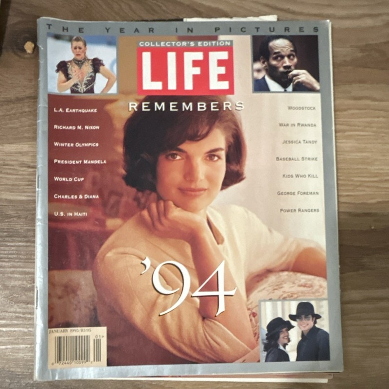 Life Collector's Edition January 1994 Earthquake Nixon Mandela Olympics
