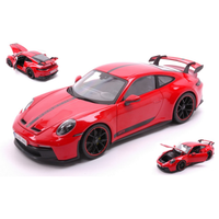 Porsche 911 GT3 Coupe 2022 RED 1:18 Maisto Auto Stradali -D- Neues Modell