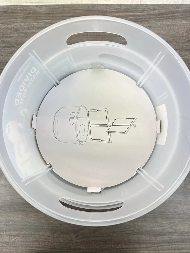 Pack de 3 Bolsos de Baño Divididos Madesmart | COLECCIÓN BAÑO Rotación 360° Foto 2 de 4